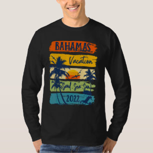 Camiseta Bahamas Caribe Vacation 2022 Grupo Familiar Compar
