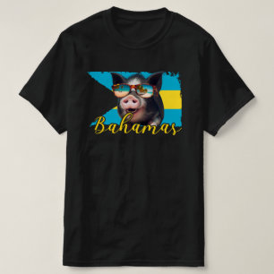 Camiseta Bahamas Cerdos Nadando - Exuma Pig Beach Adventure