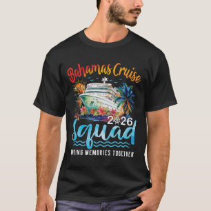 Camiseta Bahamas Cruise Squad 2026 Grupo Familiar Coinciden