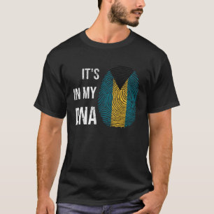 Camiseta Bahamas Está En Mi ADN Vacaciones Del Caribe Baham