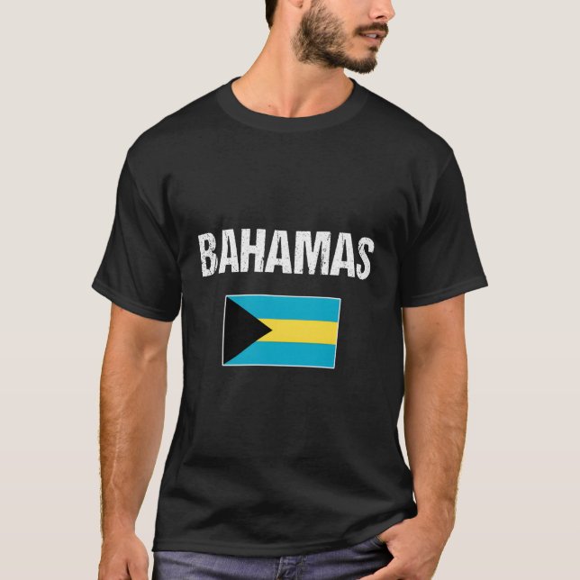 Camiseta Bahamas Herencia de Orgullo Regalo Caribe Bahamian (Anverso)