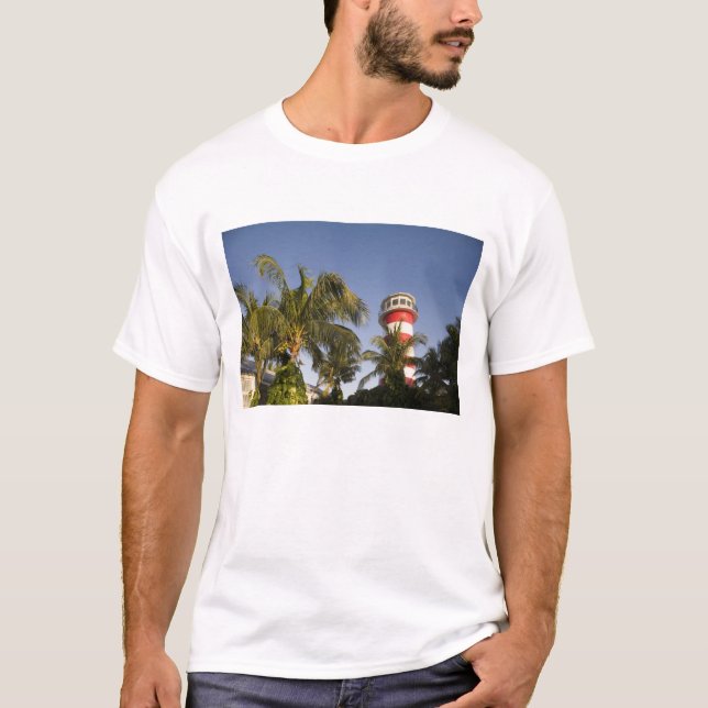 Camiseta Bahamas, isla Grand Bahama, Freeport, escenario (Anverso)