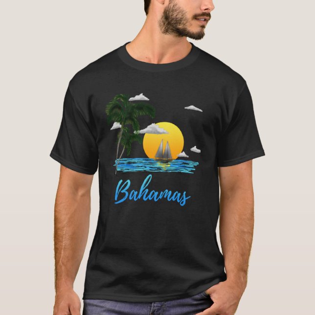 Camiseta Bahamas Islands Vacation (Anverso)