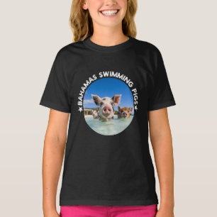 Camiseta Bahamas Nieve Cerdos Exuma