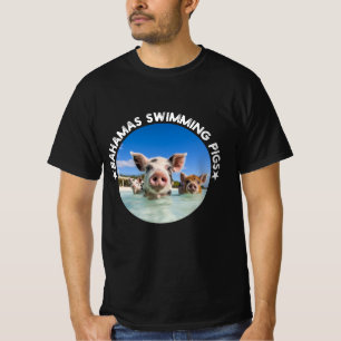 Camiseta Bahamas Nieve Cerdos Exuma