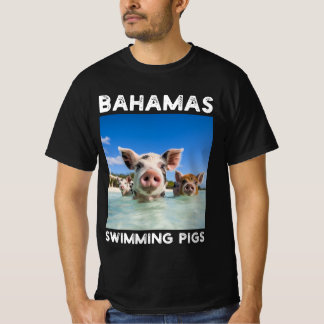 Camiseta Bahamas Nieve Cerdos Exuma