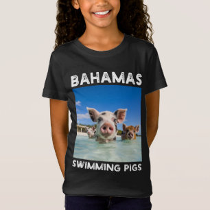 Camiseta Bahamas Nieve Cerdos Exuma