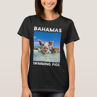 Camiseta Bahamas Nieve Cerdos Exuma