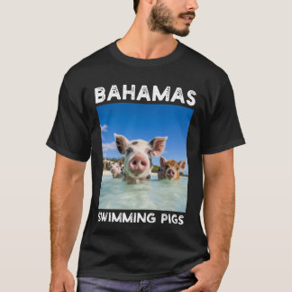 Camiseta Bahamas Nieve Cerdos Exuma