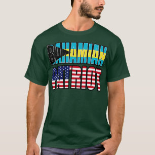 Camiseta Bahamian American Patriot Pride Heritage Flag Gift