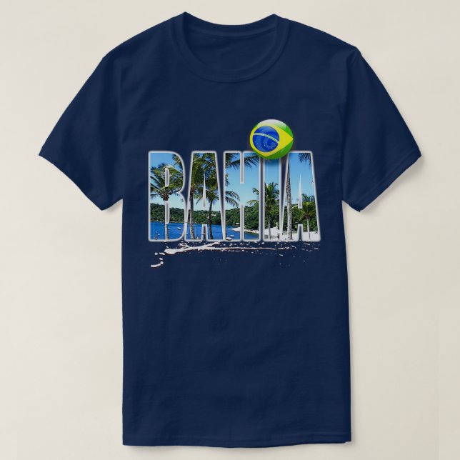 Camiseta bahia brasil (Diseño del anverso)