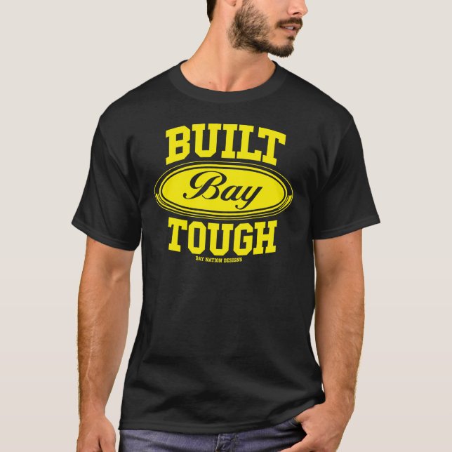 Camiseta Bahía construida dura - amarillo (Anverso)