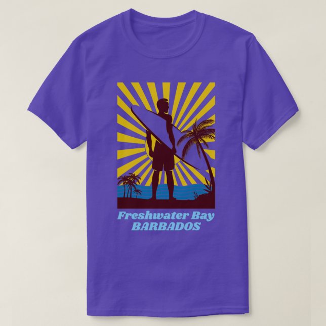 Camiseta Bahía de agua dulce para los amantes de las vacaci (Diseño del anverso)