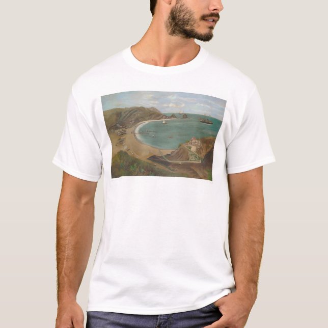 Camiseta Bahía de Avalon, isla de Santa Catalina (1212) (Anverso)