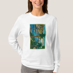 Camiseta Bahía de Avalon, isla de Santa Catalina del