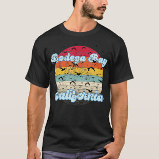 Camiseta Bahía de Bodega en California Los pájaros no son r