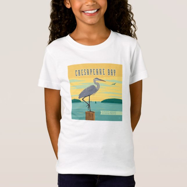 Camiseta Bahía De Chesapeake Más Grande De América Del Nort (Anverso)