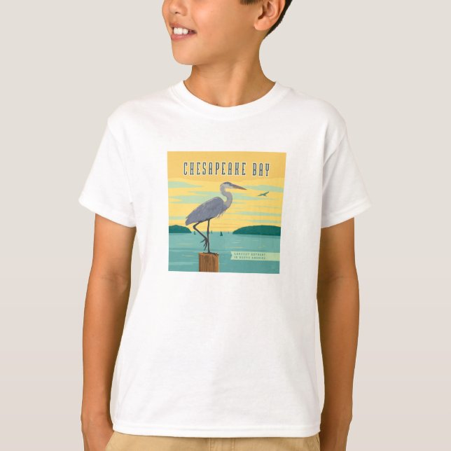 Camiseta Bahía De Chesapeake Más Grande De América Del Nort (Anverso)