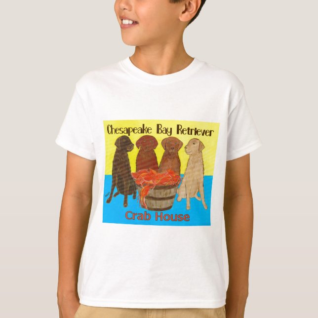 Camiseta Bahía de Chesapeake Retriver Crabhouse (Anverso)