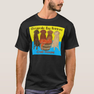 Camiseta Bahía de Chesapeake Retriver Crabhouse