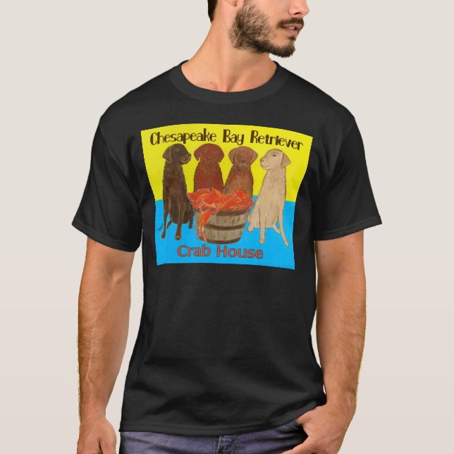 Camiseta Bahía de Chesapeake Retriver Crabhouse (Anverso)