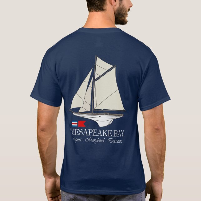 Camiseta Bahía de Chesapeake (SB) (Reverso)