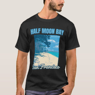Camiseta Bahía de media luna � la joya costera � Australia