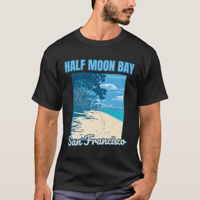 Camiseta Bahía de media luna � la joya costera � Australia (Anverso)