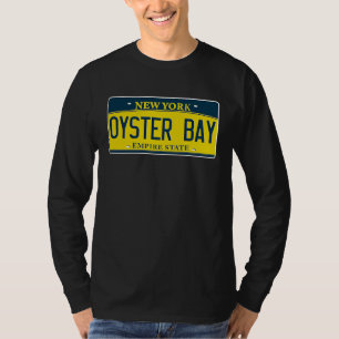 Camiseta Bahía de Ostra Long Island Nueva York Barrio Licen