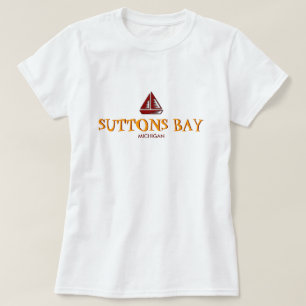 Camiseta BAHÍA de SUTTONS, MICHIGAN, muñeca de las señoras