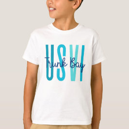 Camiseta Bahía de tronco USVI (Océano)