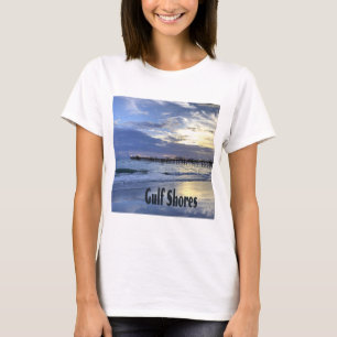 Camiseta Bahía del Golfo Pérsico de Alabama Beach Sunrise P