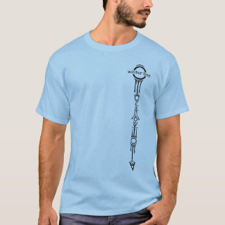 Camiseta bahía del invierno para los tipos