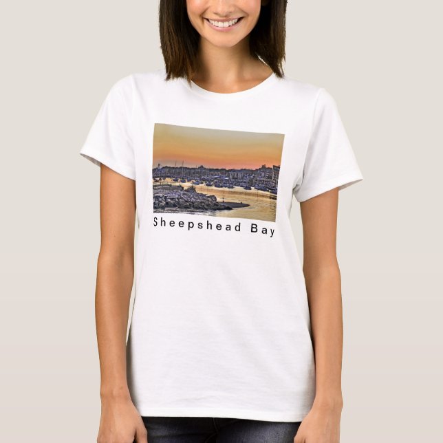 Camiseta Bahía del Sheepshead, Brooklyn NY (Anverso)
