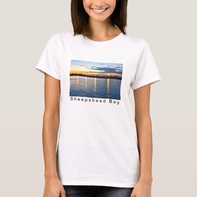 Camiseta Bahía del Sheepshead, Brooklyn NY (Anverso)