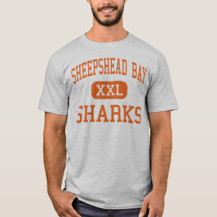 Camiseta Bahía del Sheepshead - tiburones - alta - Brooklyn