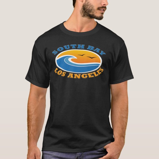 Camiseta Bahía del sur, Los Ángeles (Anverso)