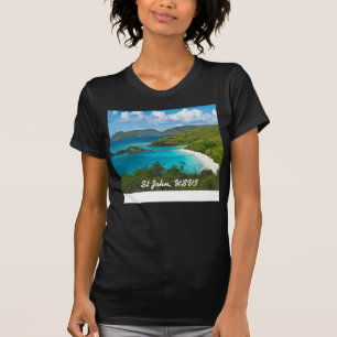 Camiseta Bahía del tronco, St John USVI