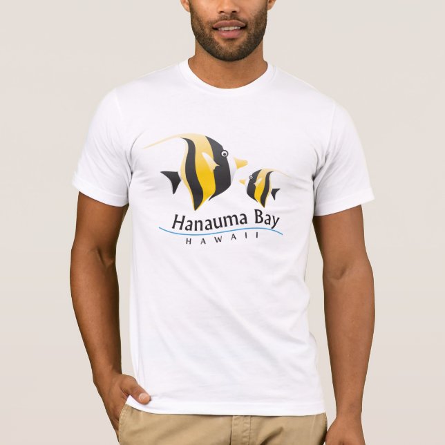 Camiseta Bahía Hawaii de Hanauma (Anverso)