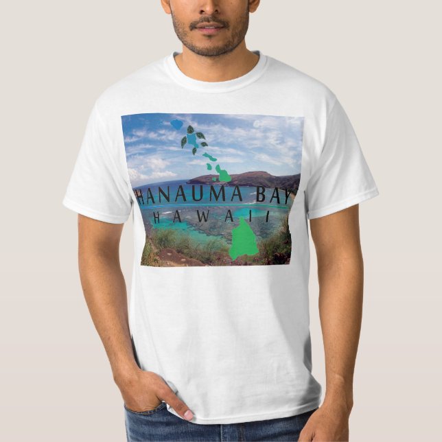 Camiseta Bahía Hawaii de Hanauma (Anverso)