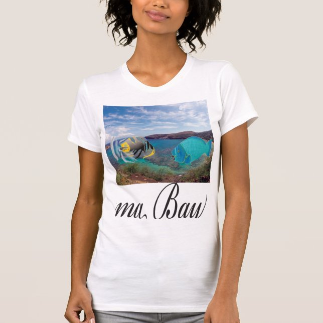 Camiseta Bahía Hawaii de Hanauma (Anverso)