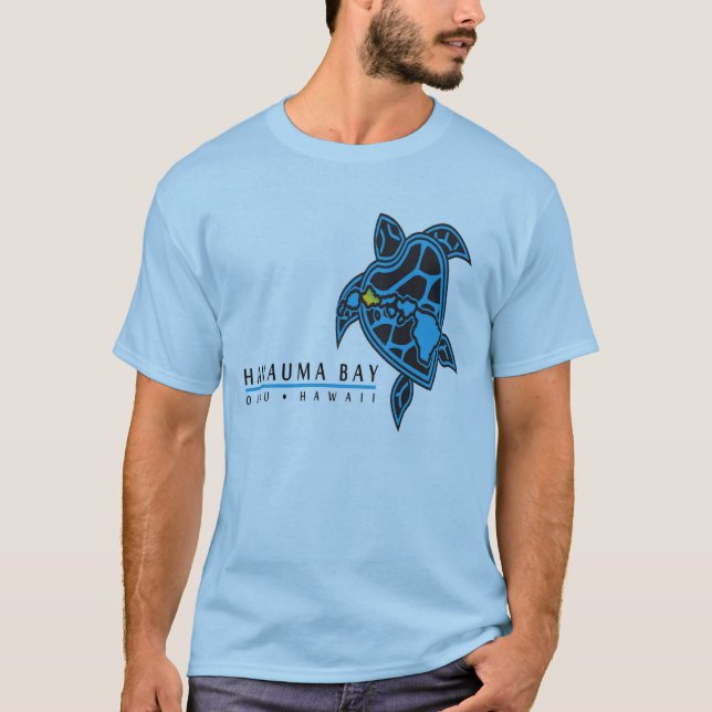 Camiseta Bahía Hawaii de Hanauma (Anverso)
