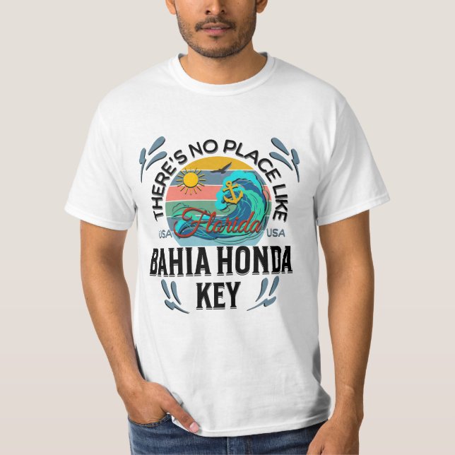 Camiseta Bahia Honda Key, Florida (Anverso)