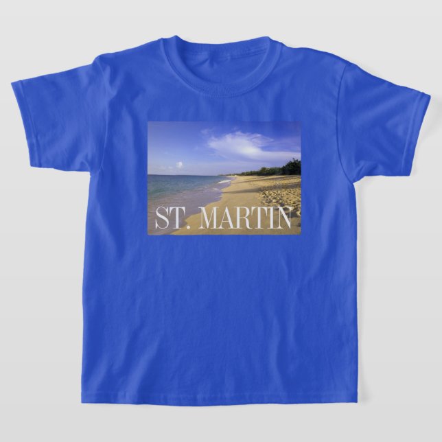 Camiseta Bahía Larga Long Bay Beach, San Martín (Distribución)