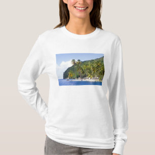 Camiseta Bahía Marigot, Santa Lucía, Caribe