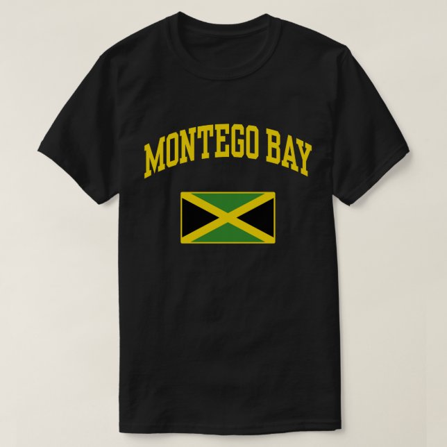 Camiseta Bahía Montego Jamaica (Diseño del anverso)