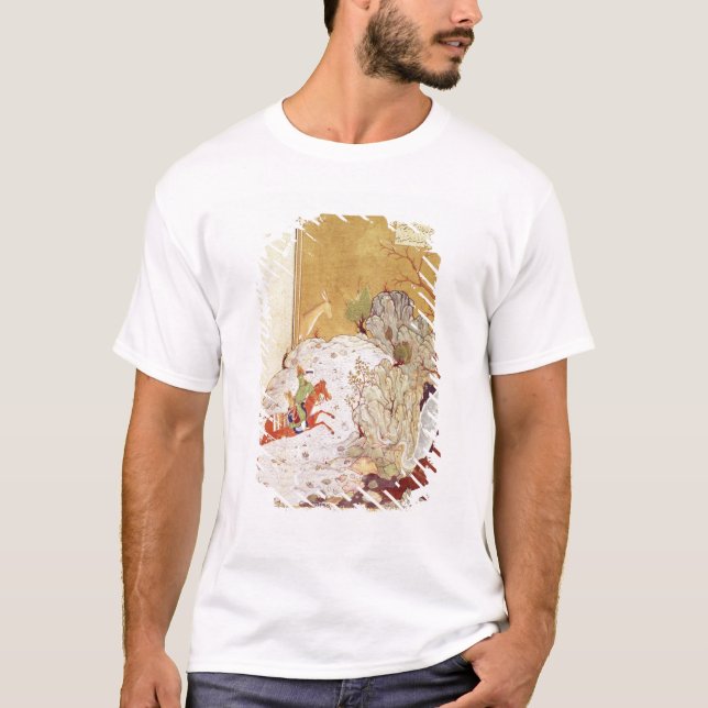 Camiseta Bahrum Gur que mata el dragón (Anverso)
