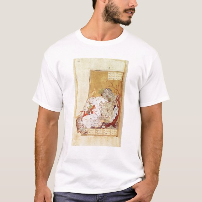 Camiseta Bahrum Gur que mata el dragón (Anverso)