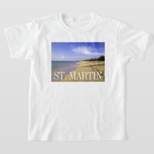 Camiseta Baie Longue Long Bay Beach, St. Martin
