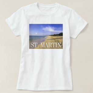 Camiseta Baie Longue Long Bay Beach, St. Martin